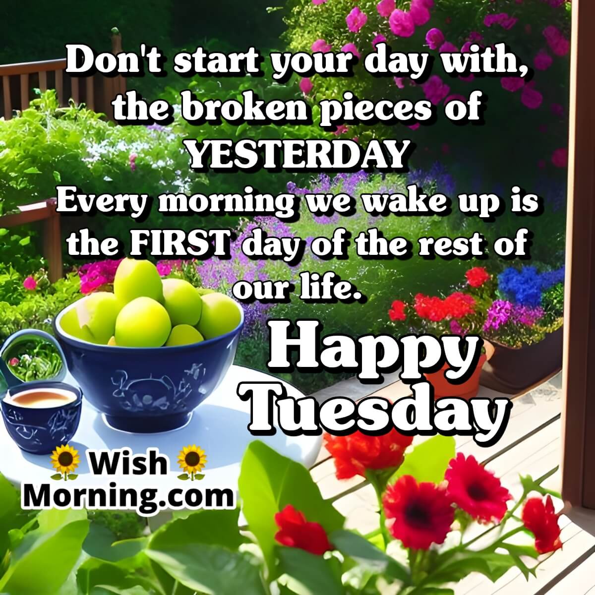 Happy Tuesday Message Picture