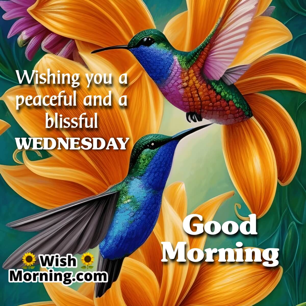 Wishing Peaceful And Blissful Wednesday