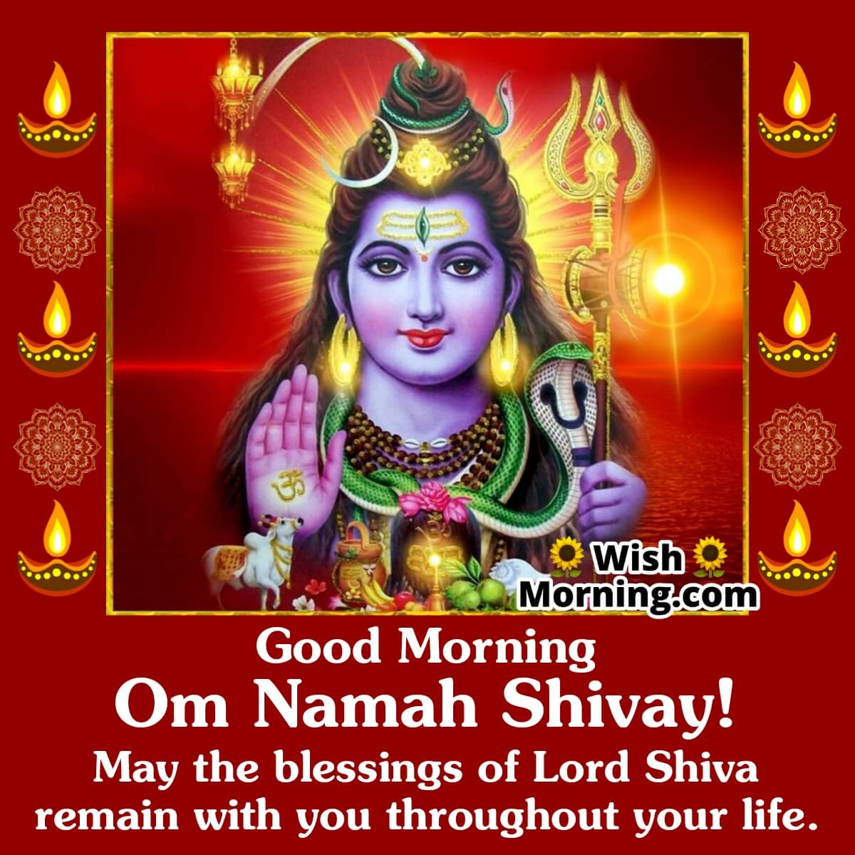Good Morning Blessings Of Shiva