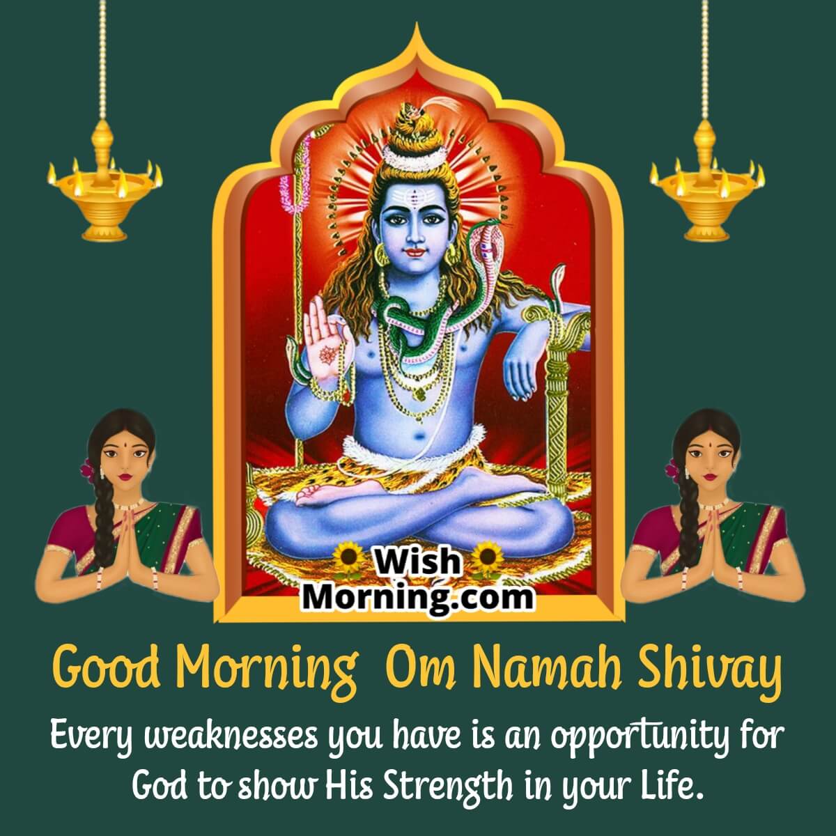 Good Morning Lord Shiva Message