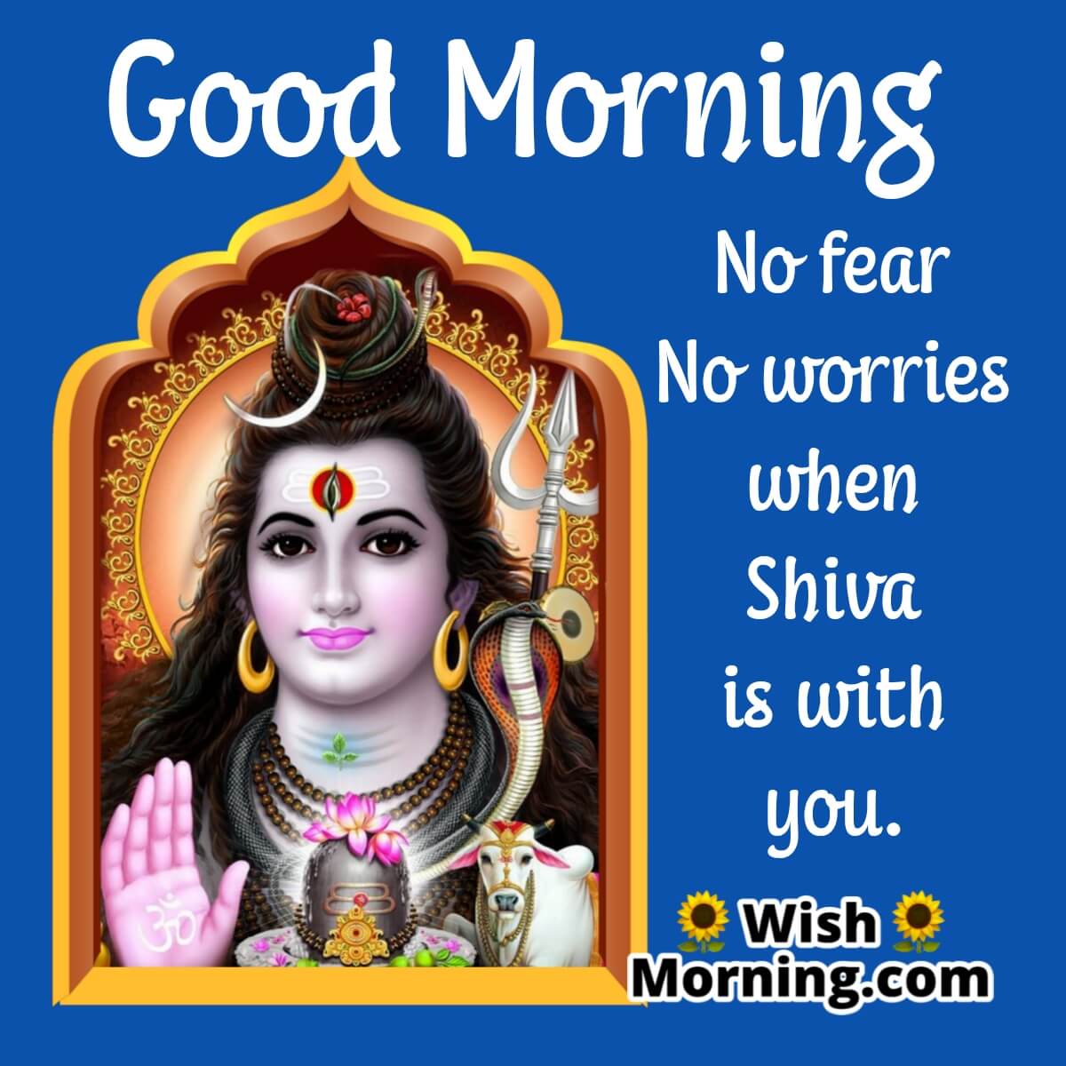 Good Morning Lord Shiva Quote