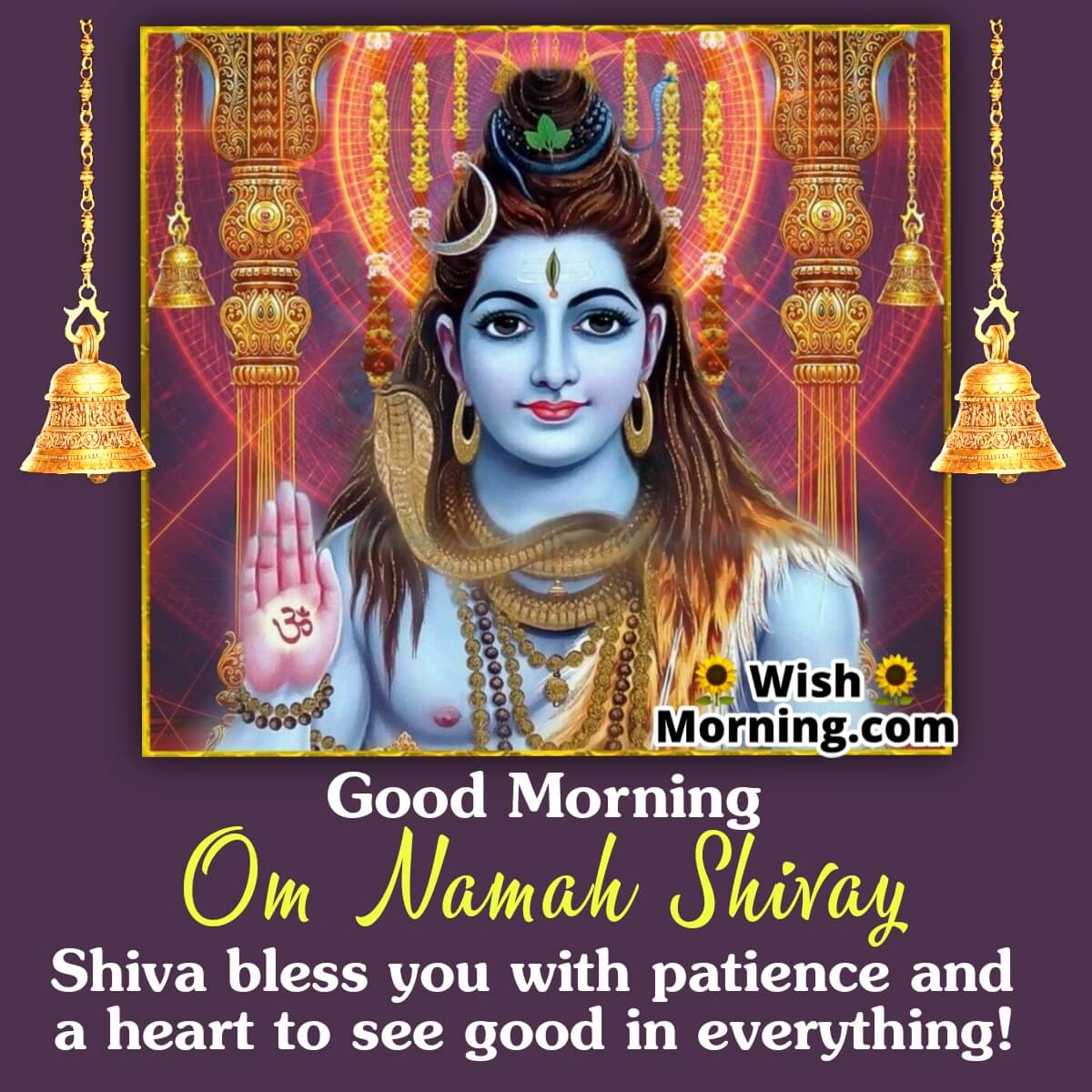 Good Morning Lord Shiva Wishes Quotes - Wish Morning