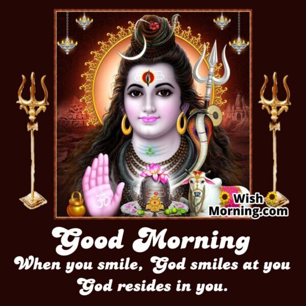 Awaken with Shiva Good Morning Wishes and Divine Quotes Wish Morning