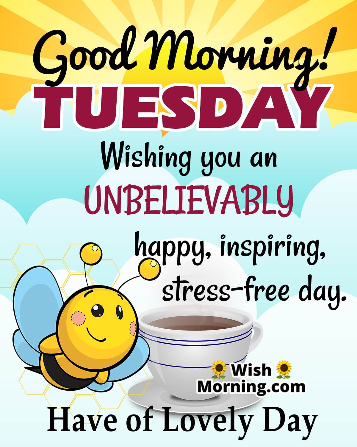 Tuesday Blessings Images - Wish Morning