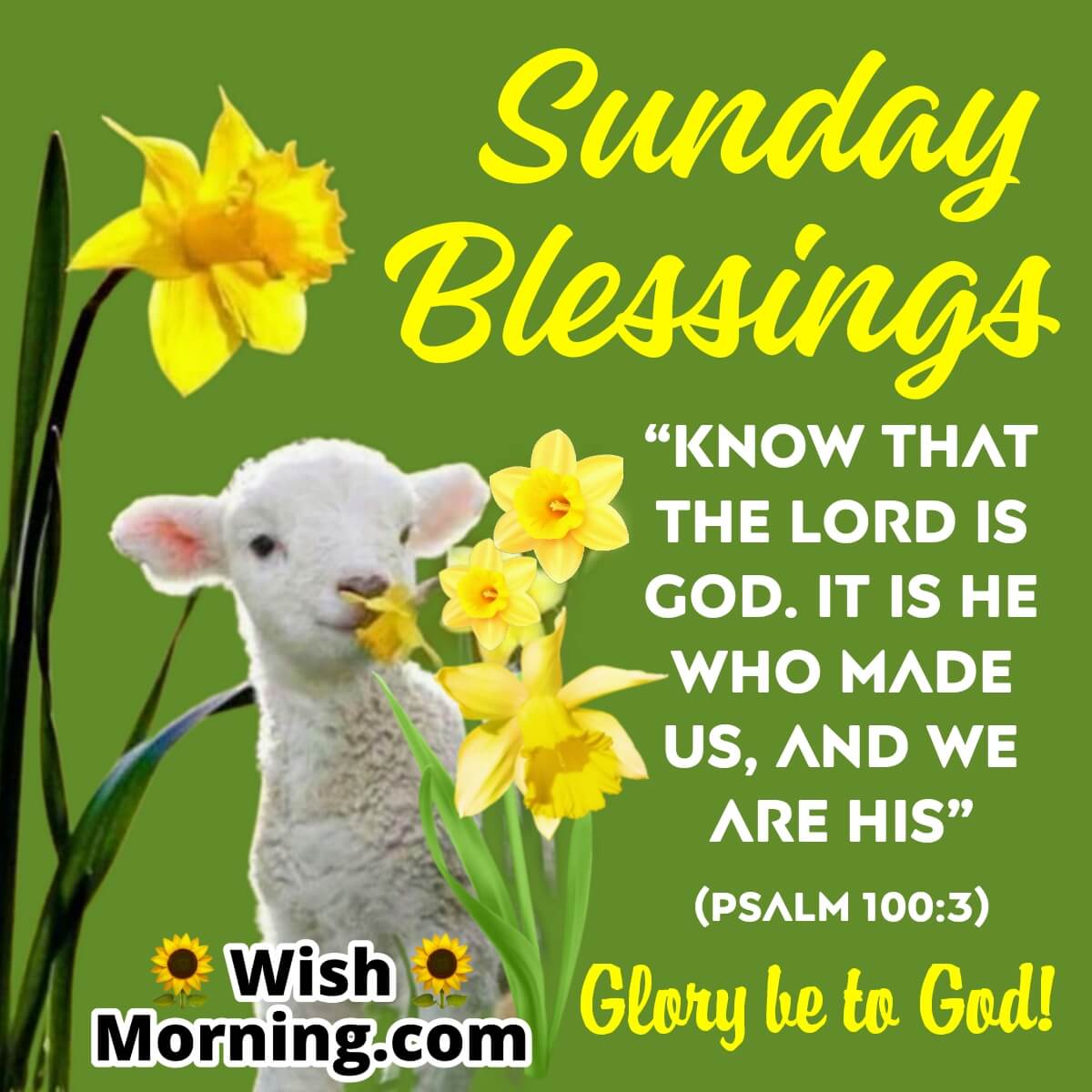 Sunday Blessings Image