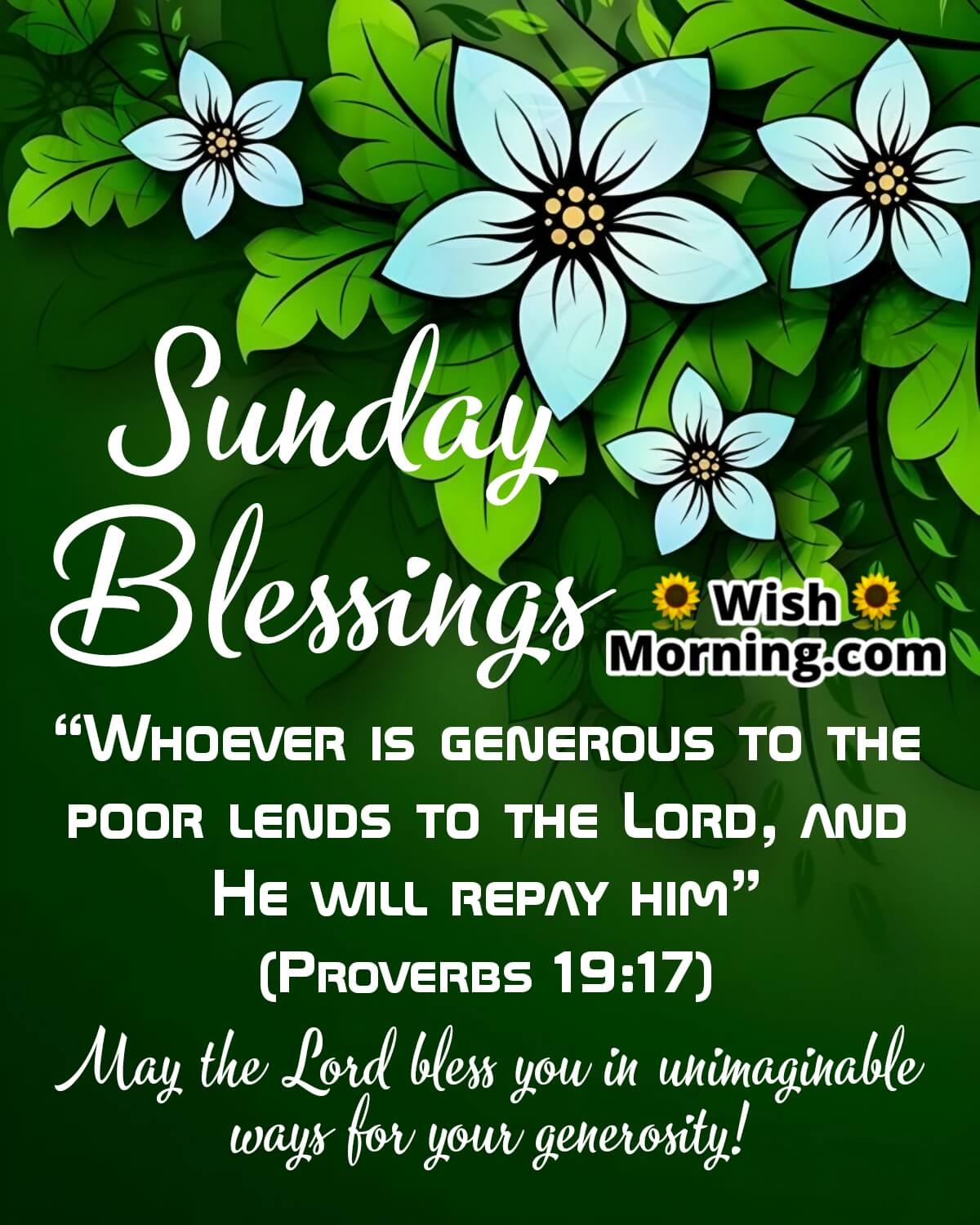Sunday Blessings Message