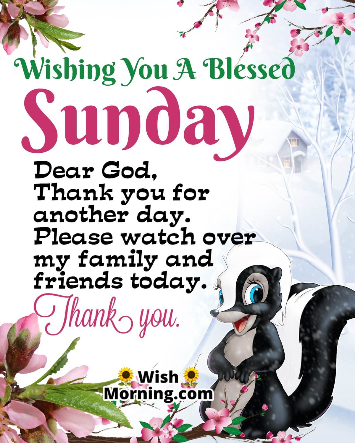 Wishing You A Blessed Sunday