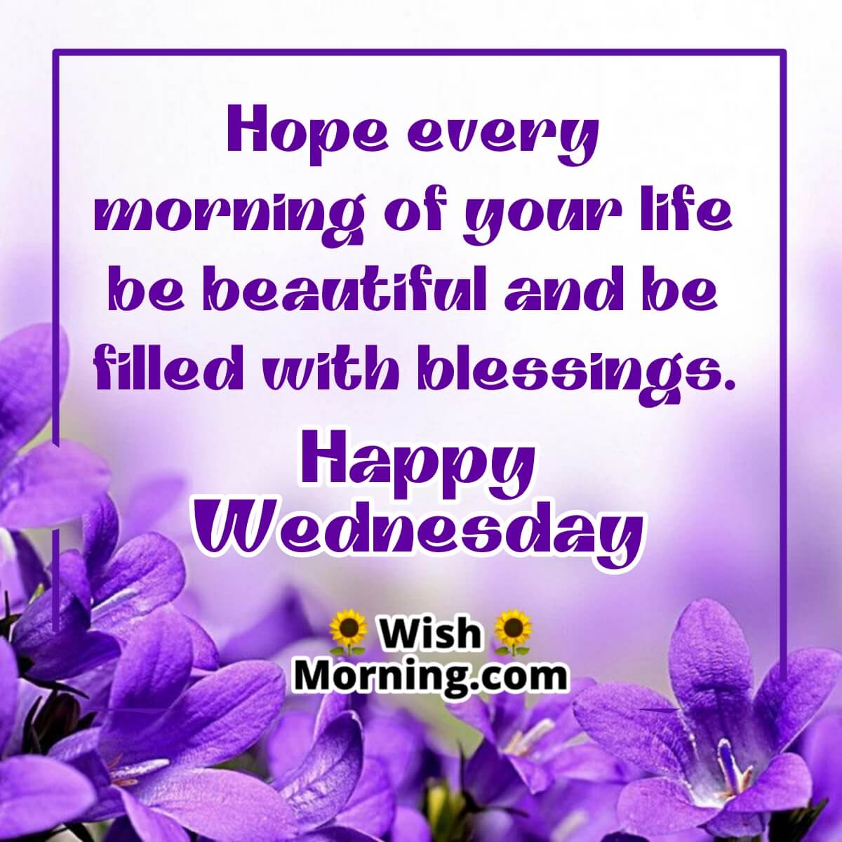 Beautiful Wednesday Morning Wish