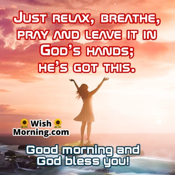 Good Morning God Bless You and Start Your Day with Grace - Wish Morning