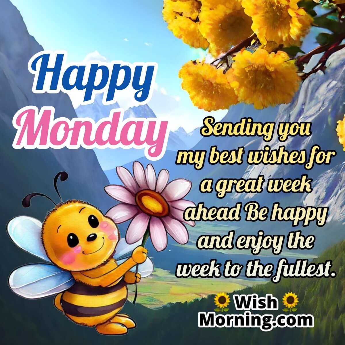 Monday Morning Wishes - Wish Morning