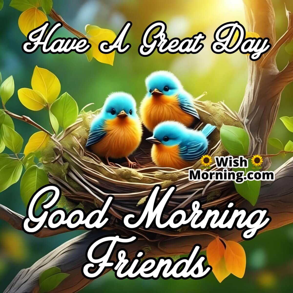 Good Morning Greetings GIF - Good Morning Greetings Bird