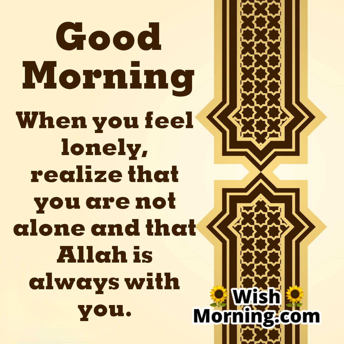 Good Morning Islamic Whatsapp Message
