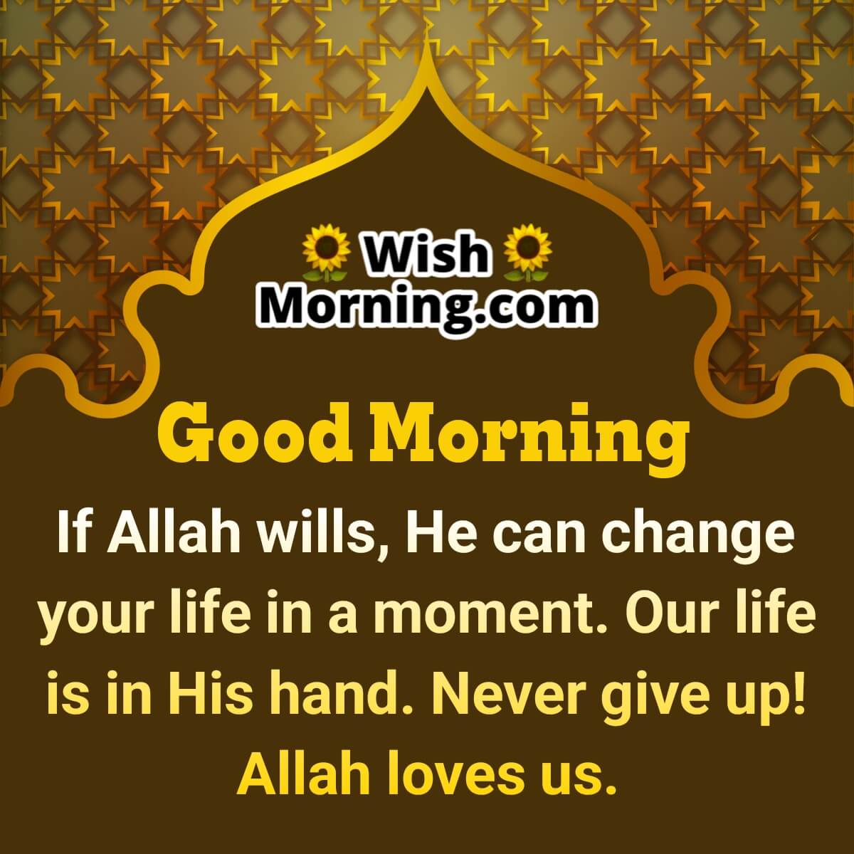 Good Morning Islamic Whatsapp Status