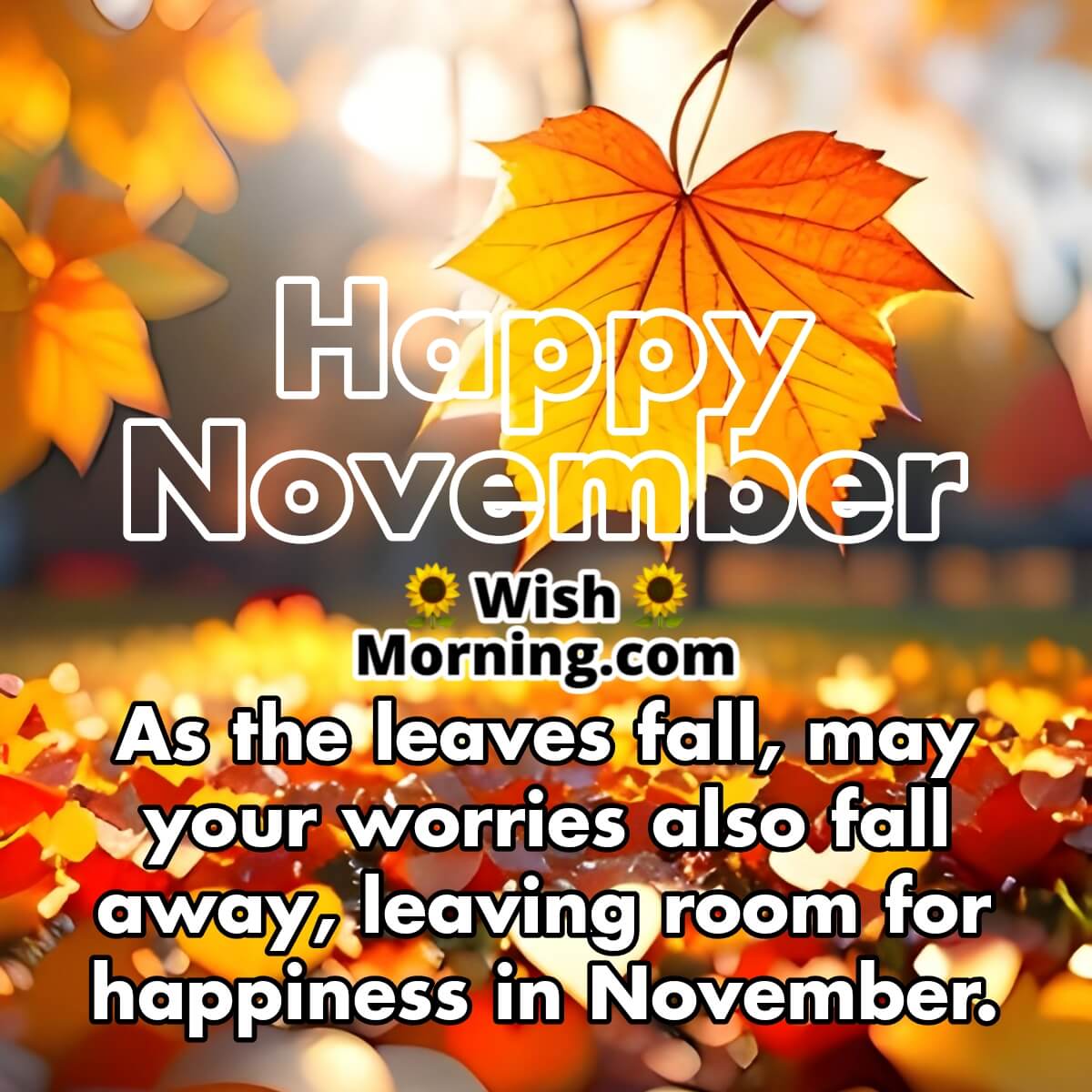 Happy November Wish Image
