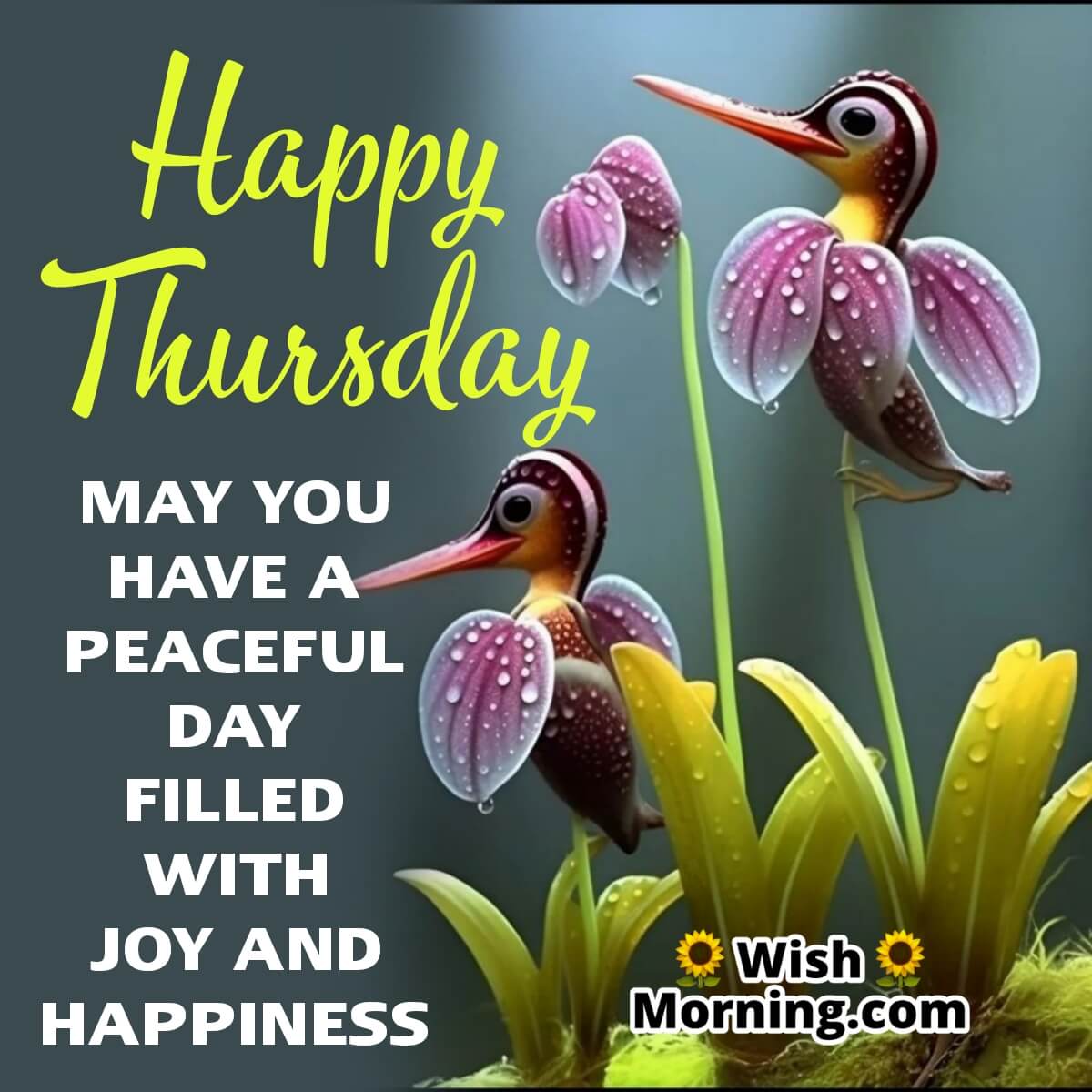 Happy Thursday Peaceful Wishes