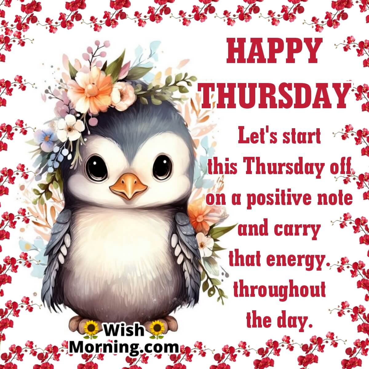 Happy Thursday Positive Message