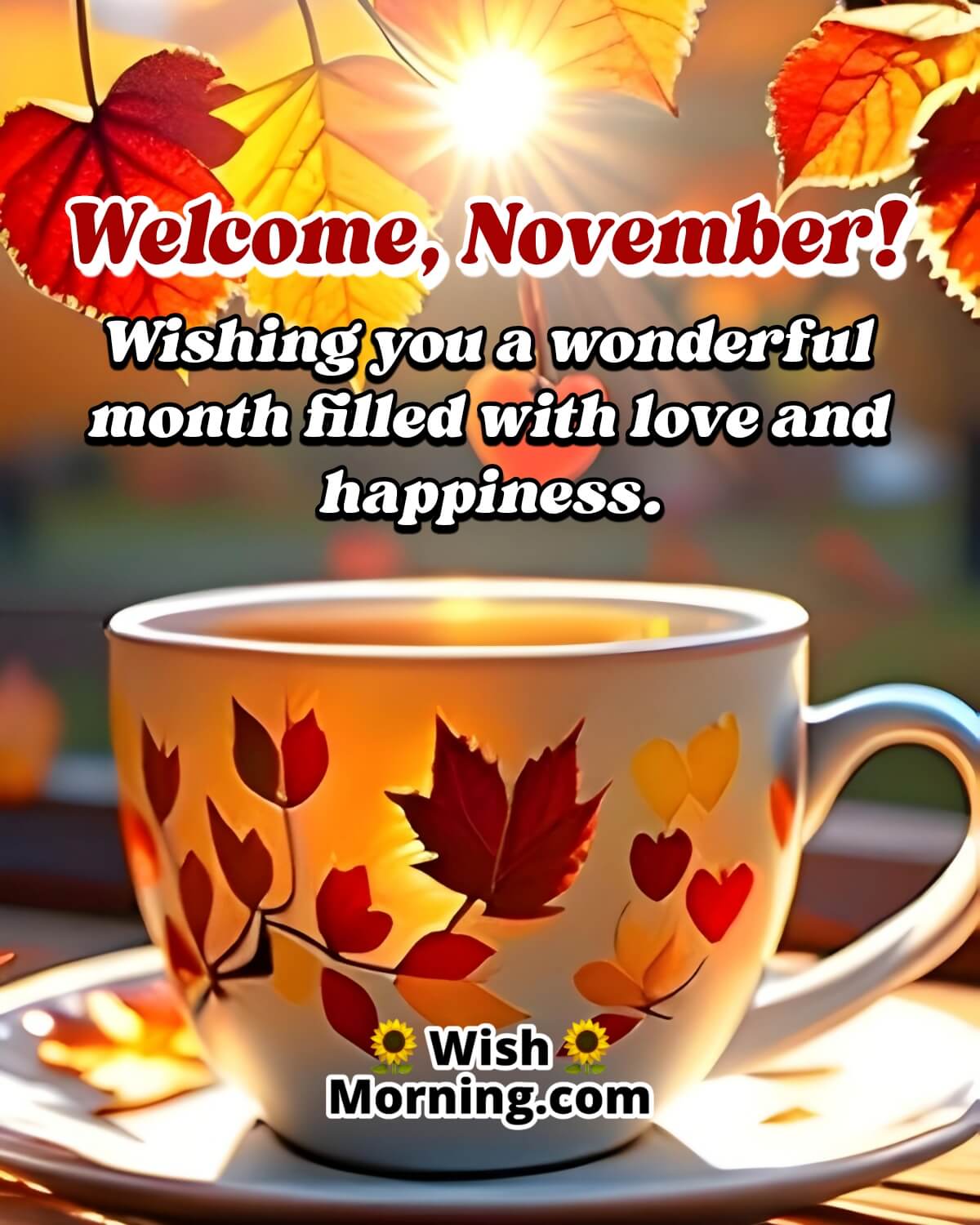 Wonderful November Month Wish