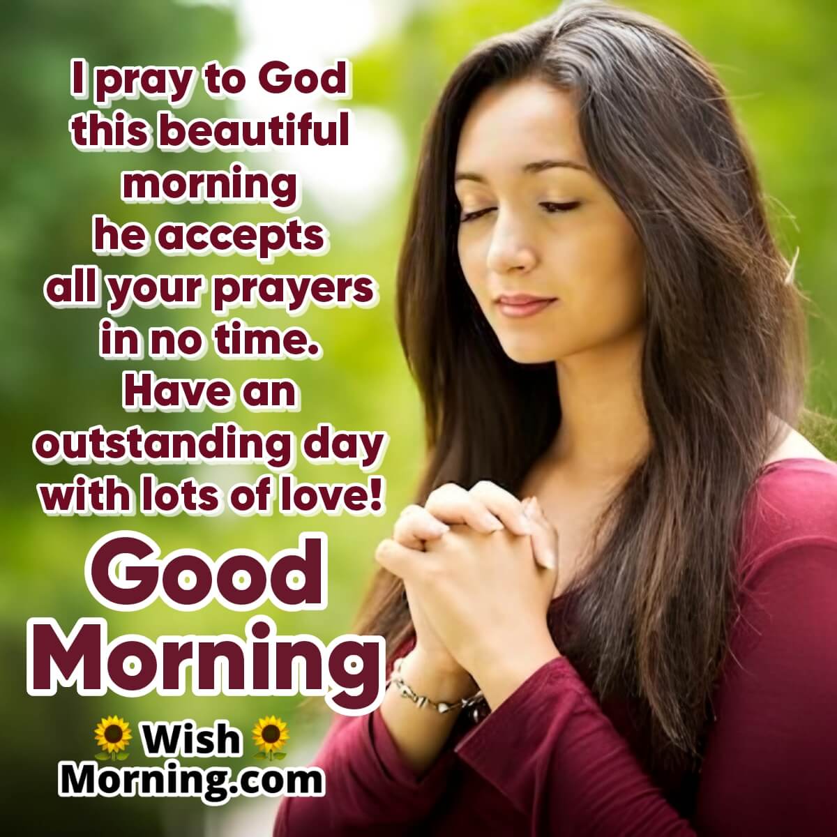 Beautiful Good Morning Prayer Message
