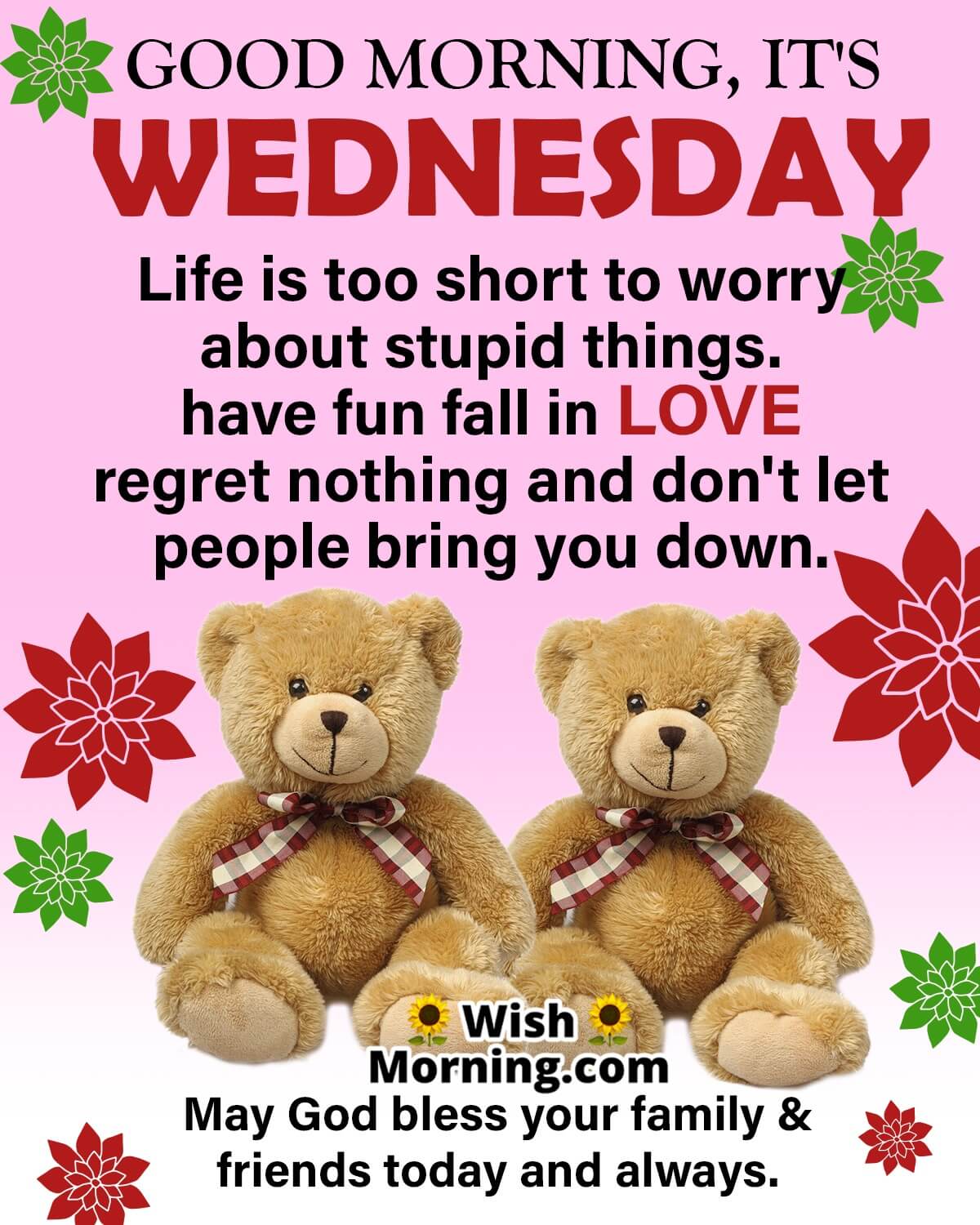 Good Morning Wednesday Life Message For Family Friends