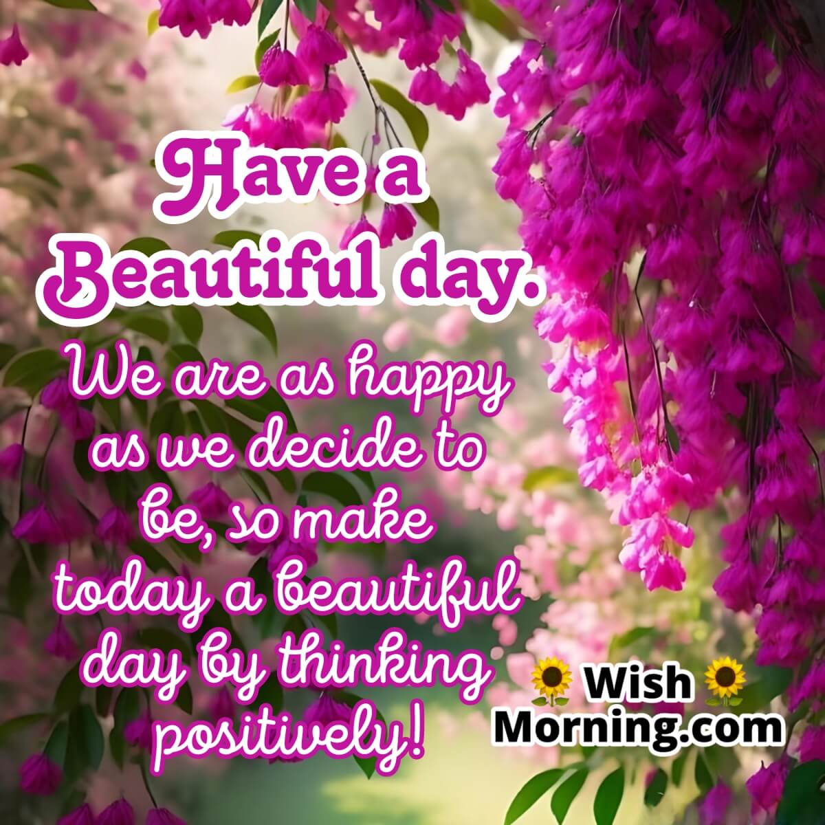 Have A Beautiful Day Positive Quote