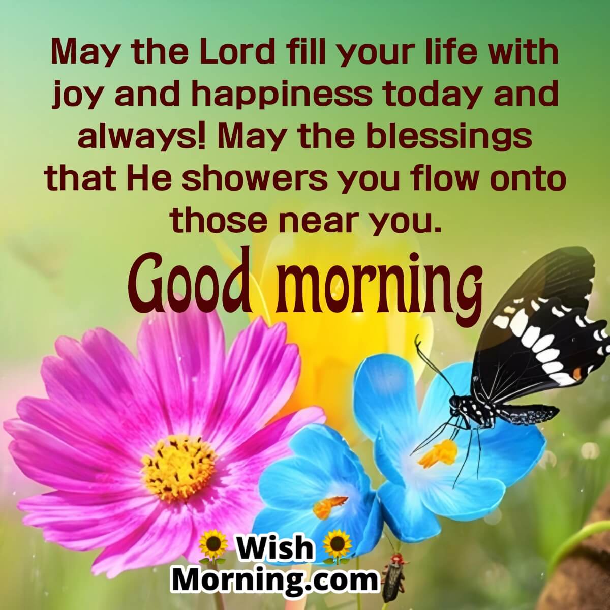 Good Morning Prayer Wish Image