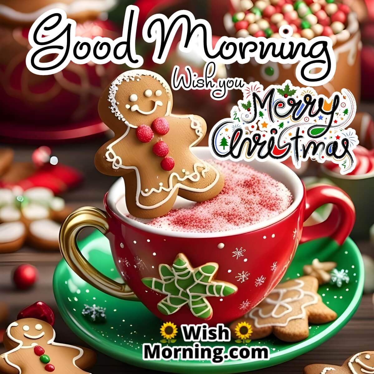 Good Morning Wish You Merry Christmas
