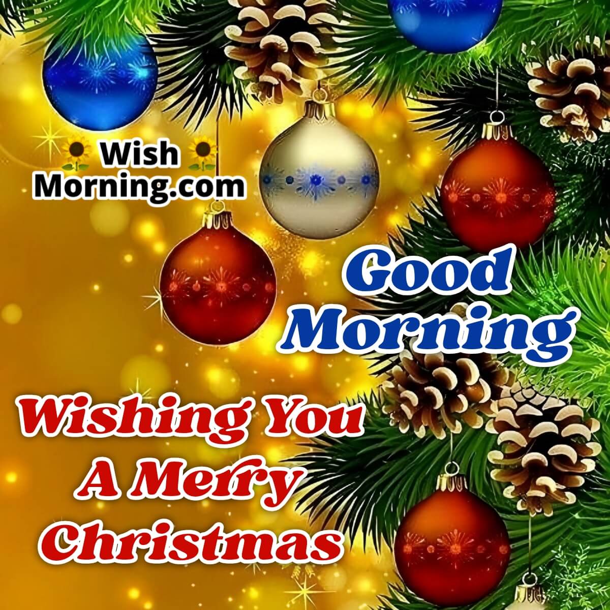 Good Morning Wishing You A Merry Christmas