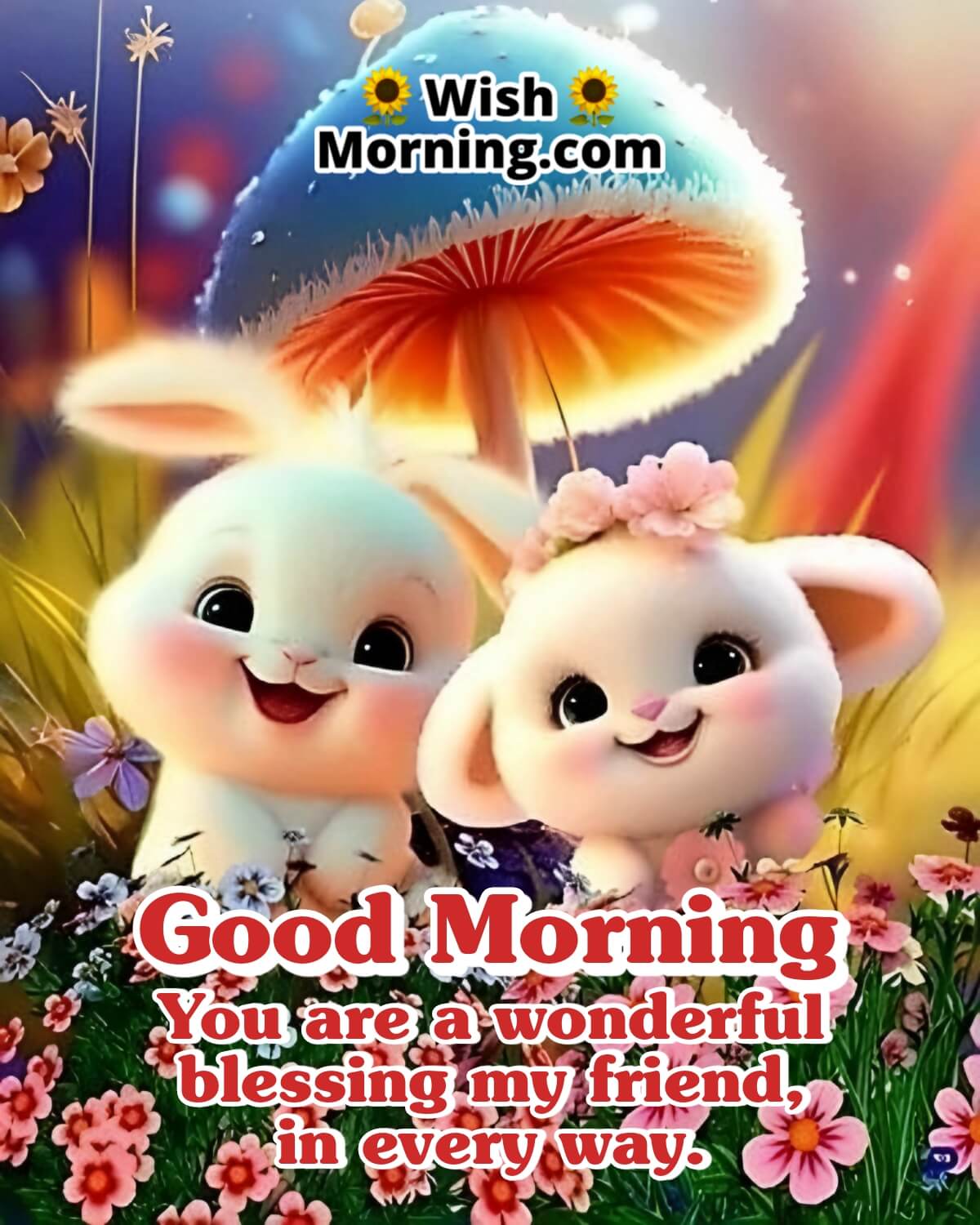 Good Morning Wonderful Blessing To Friend