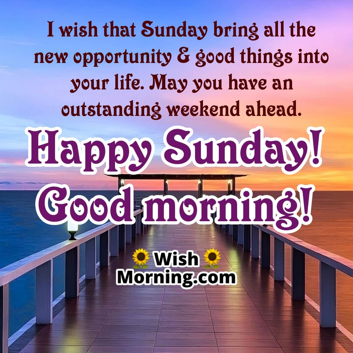 Best Sunday Morning Quotes Wishes Wish Morning