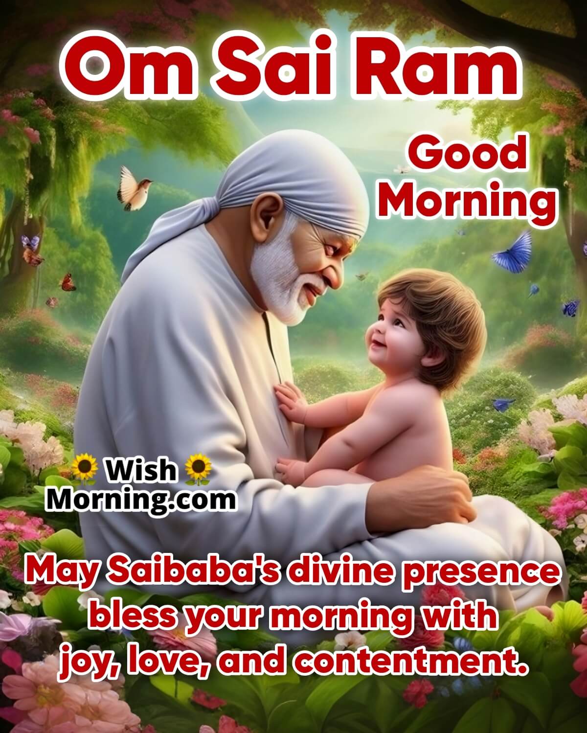 Good Morning Blessings Of Saibaba