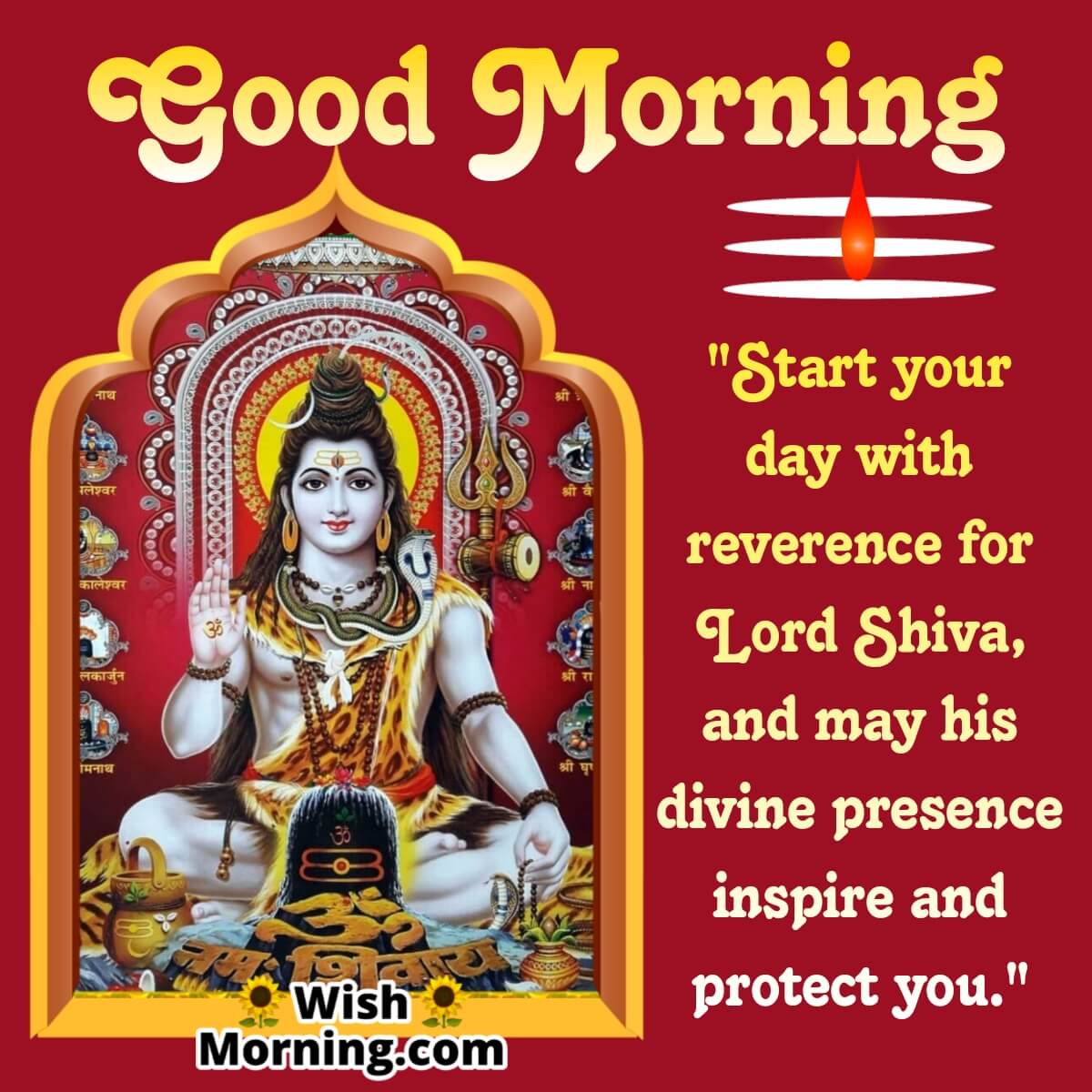 Good Morning Lord Shiva Inspiration