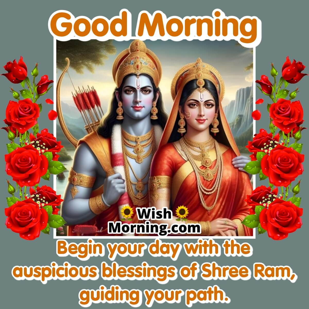 Good Morning Shree Ram Images