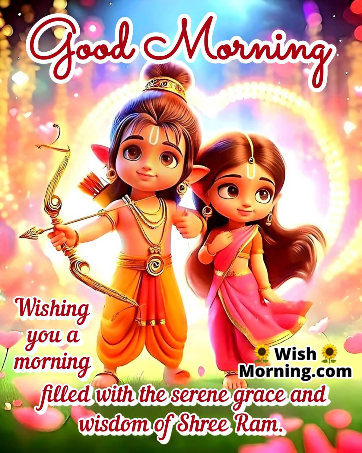 Good Morning Shree Ram Wishes