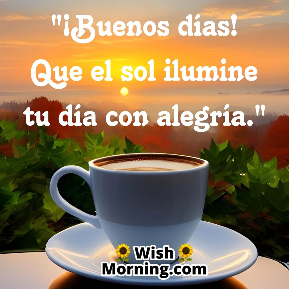 Good Morning Wishes In Spanish.