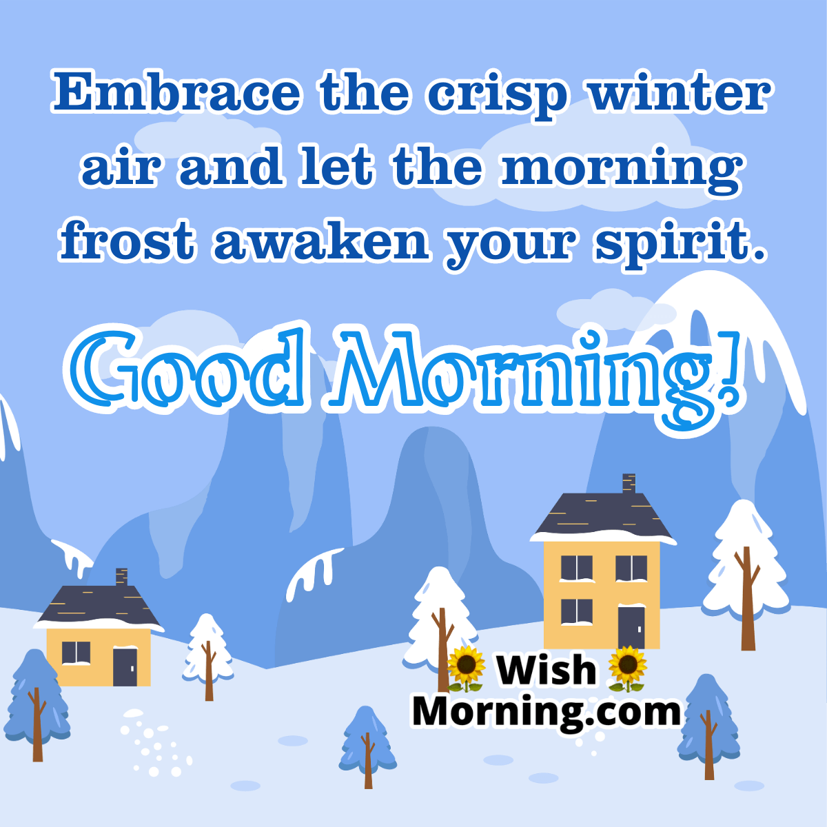 Winter Morning Wish Pic