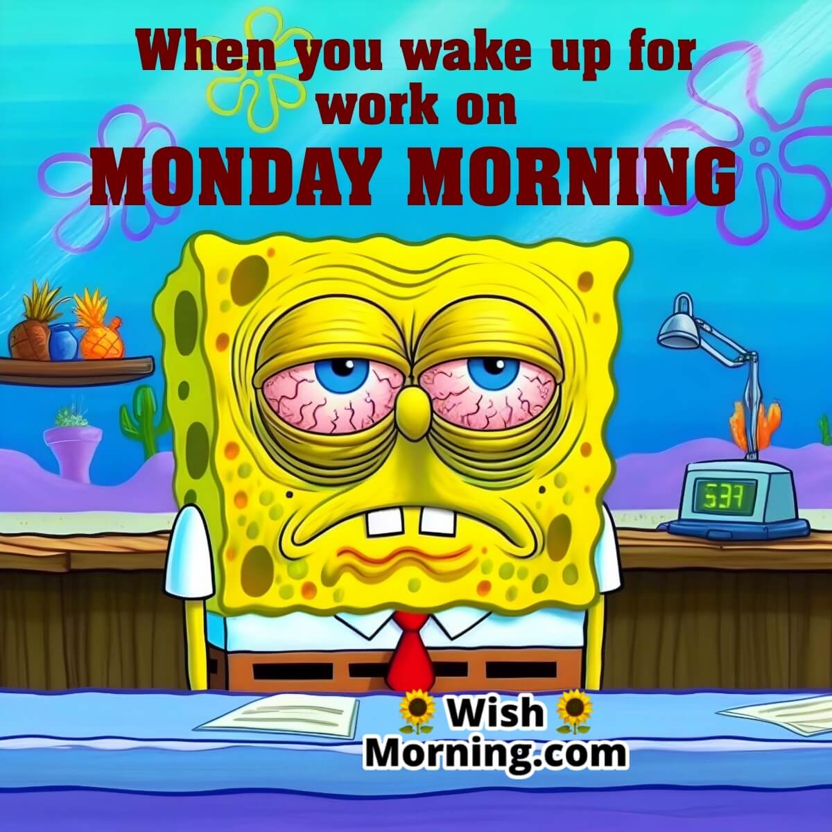 Good Monday Spongebob Squarepants Meme