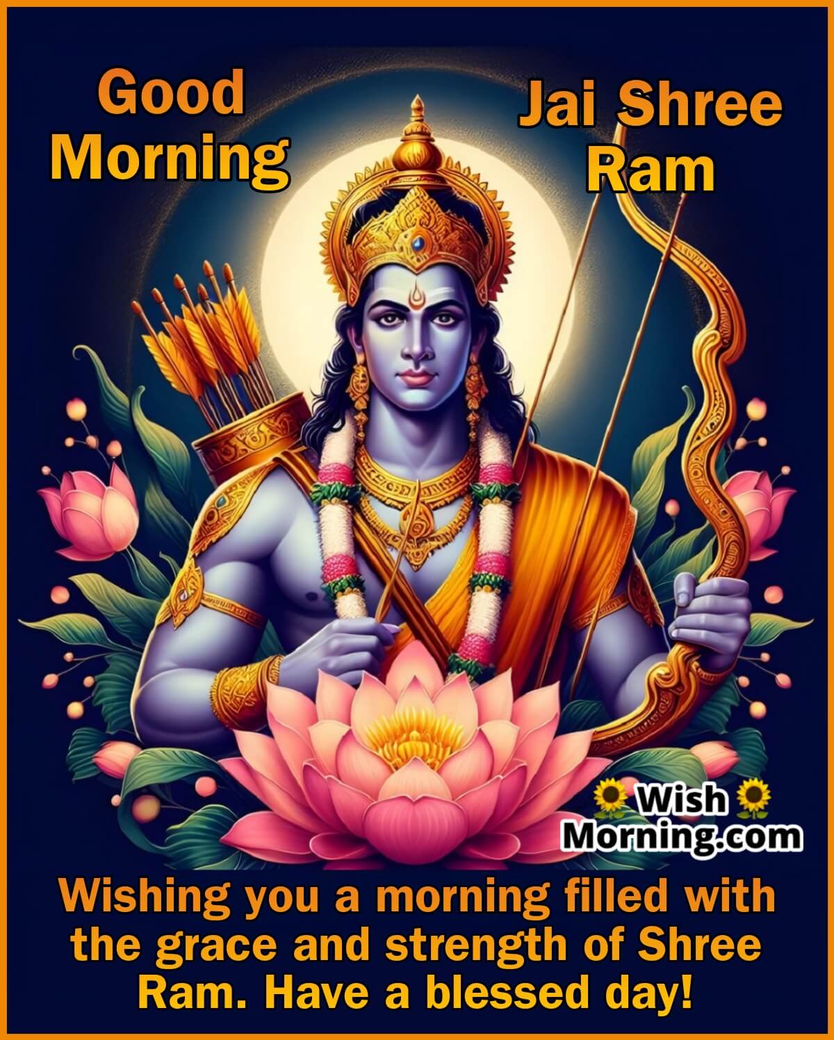 Good Morning Jai Shree Ram Blessed Day