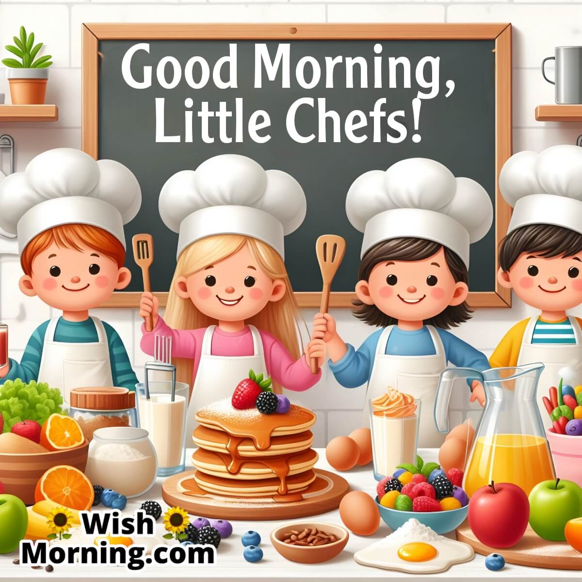 Good Morning, Little Chefs!