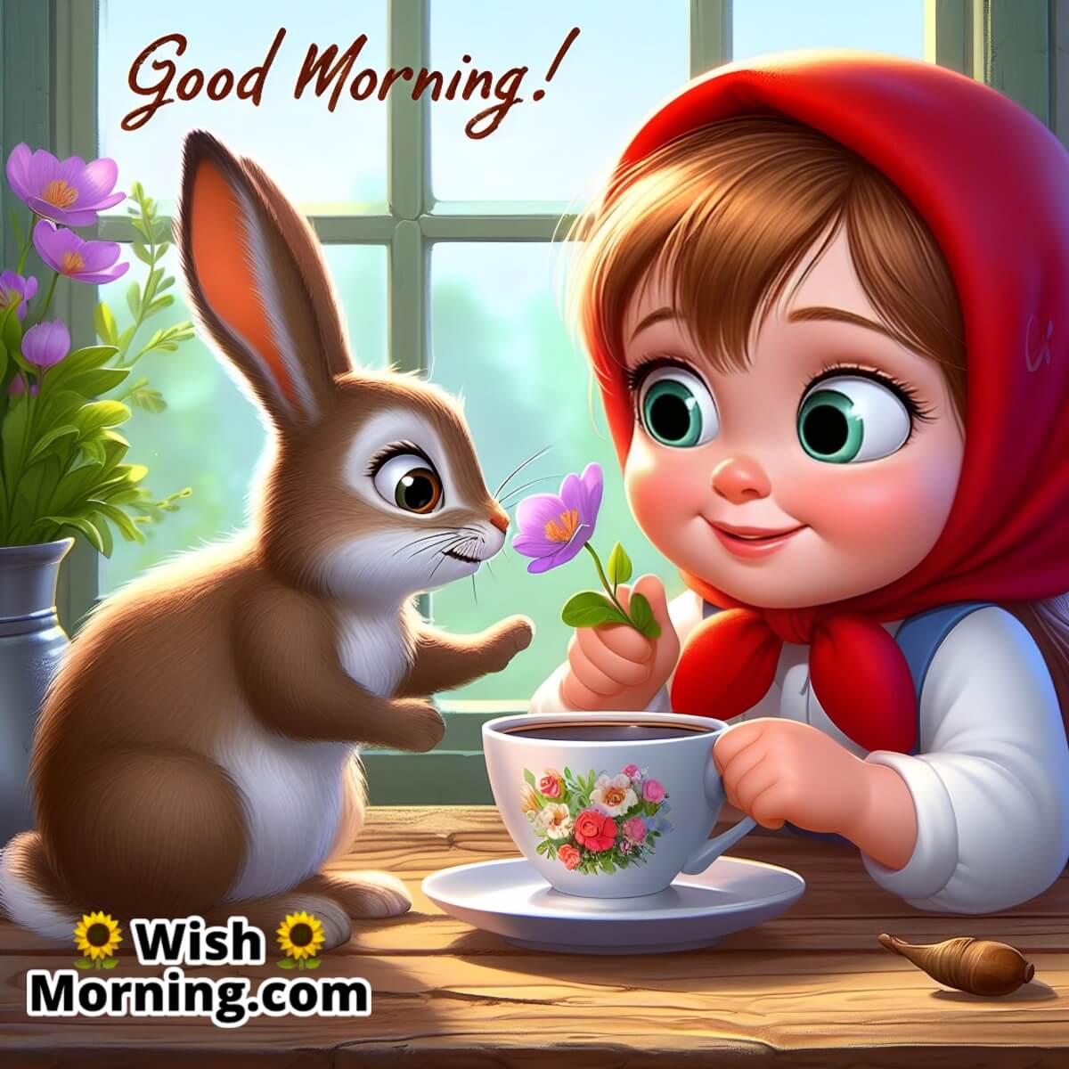Good Morning Masha With Hare