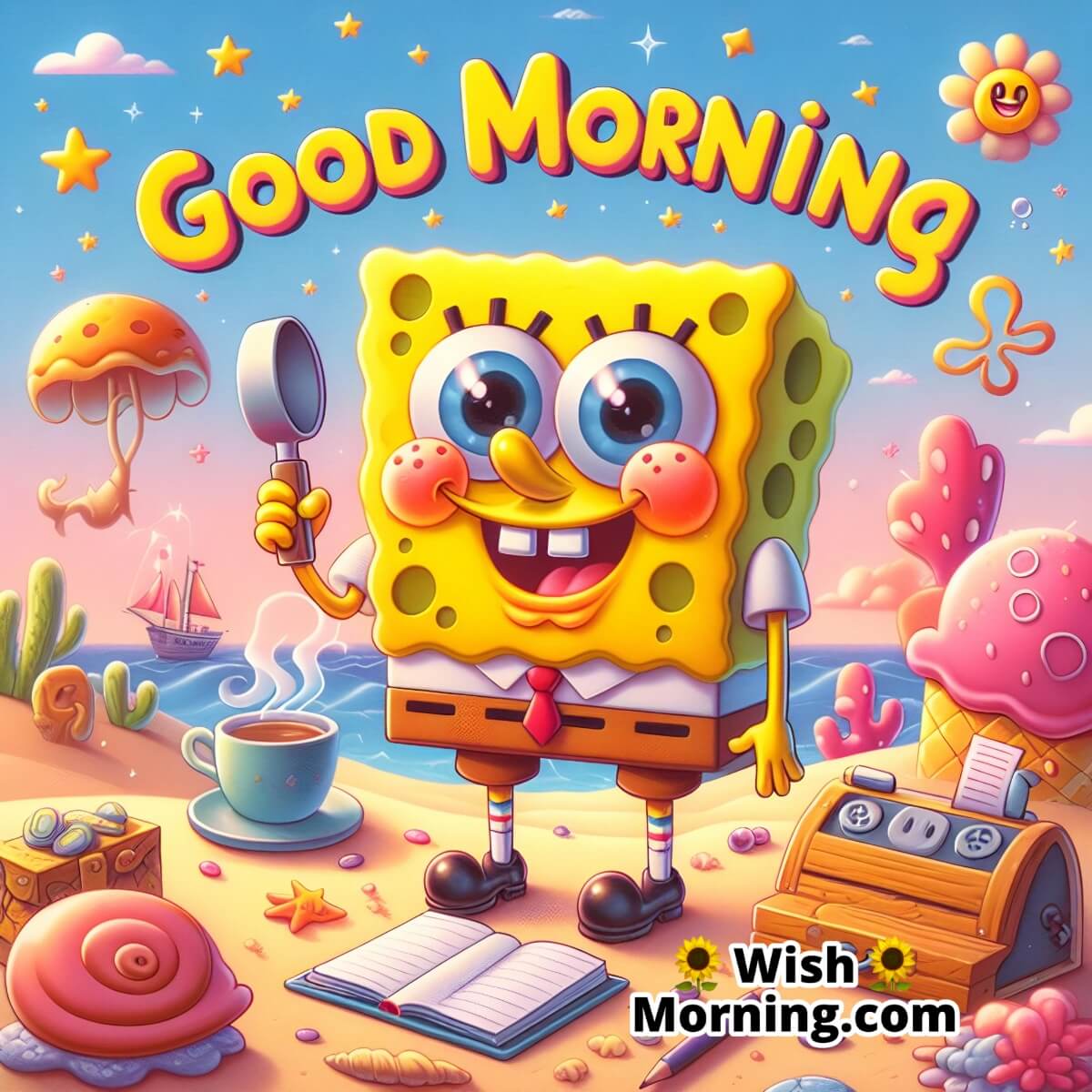 Good Morning Spongebob Squarepants Images