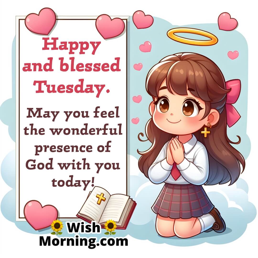 Happy Blessed Tuesday Image