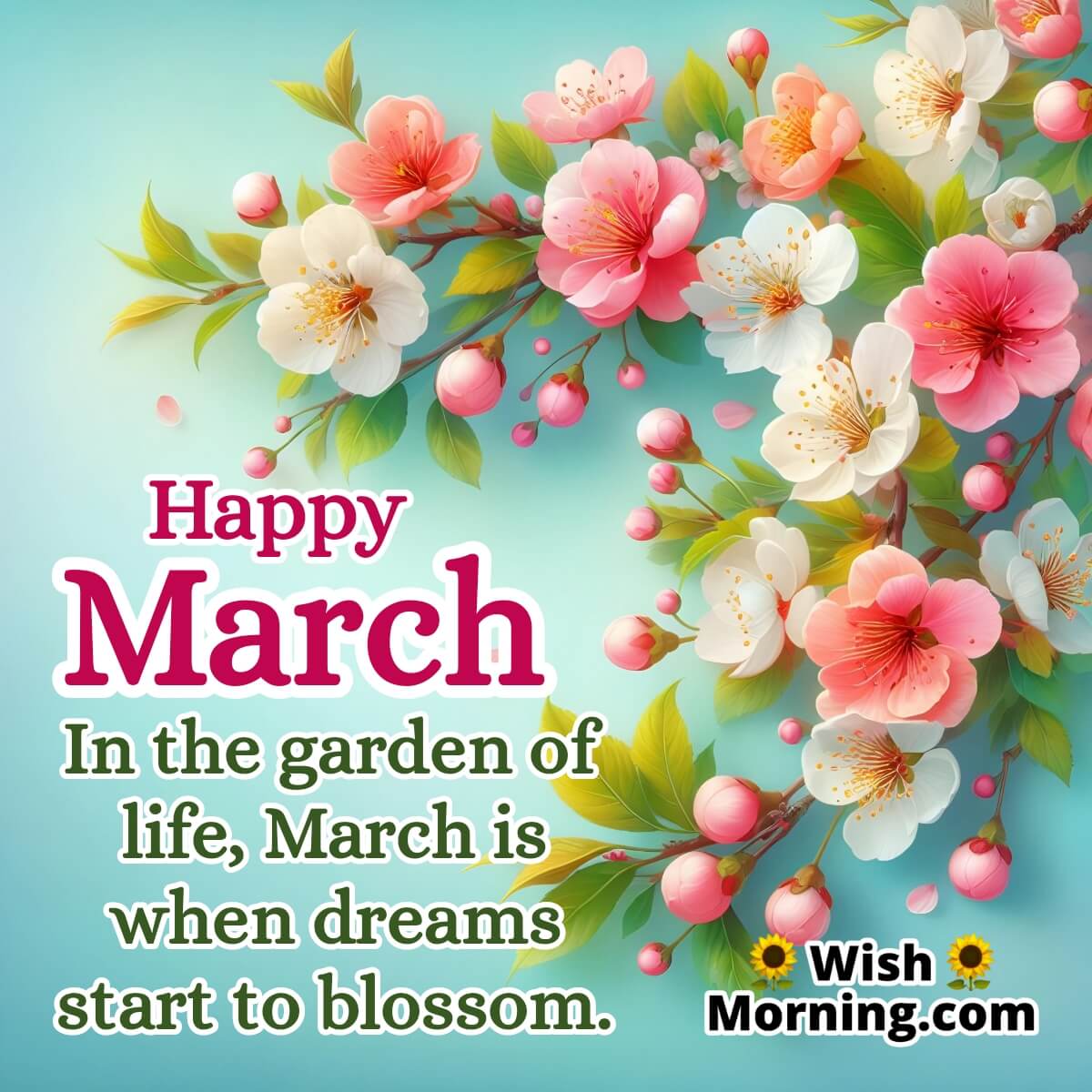 Happy March Quote