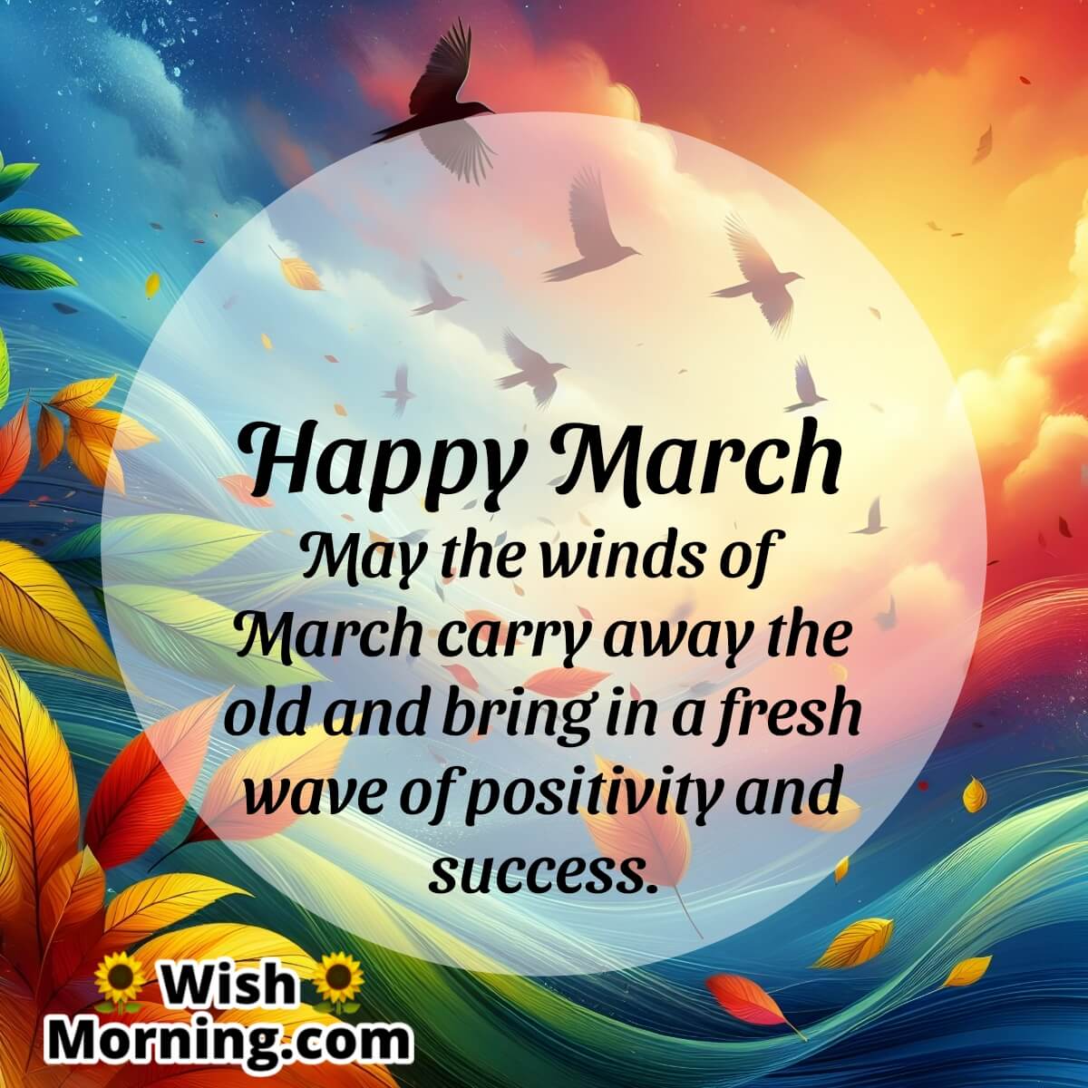 Happy March Wish Pic