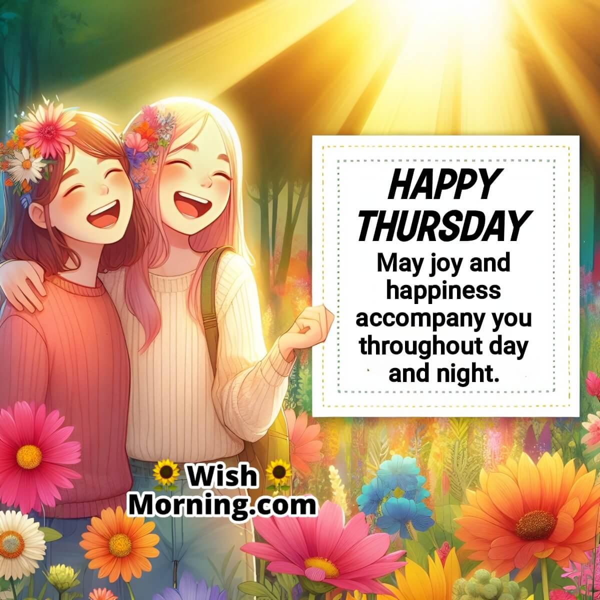 Happy Thursday Wish For Happiness