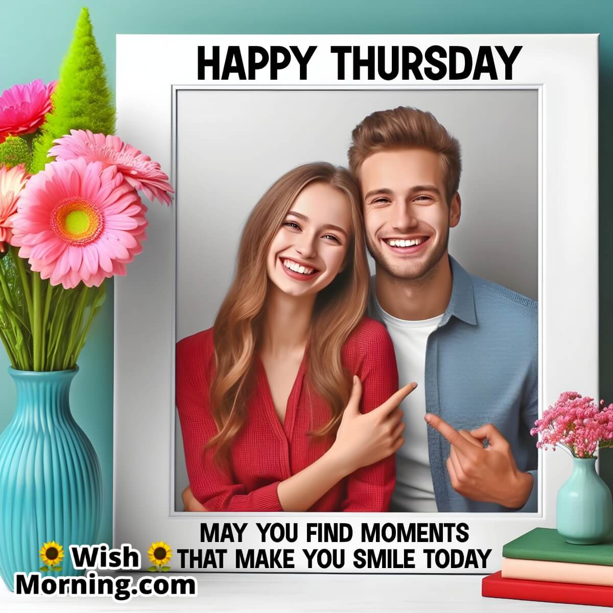 Happy Thursday Wish For Smile