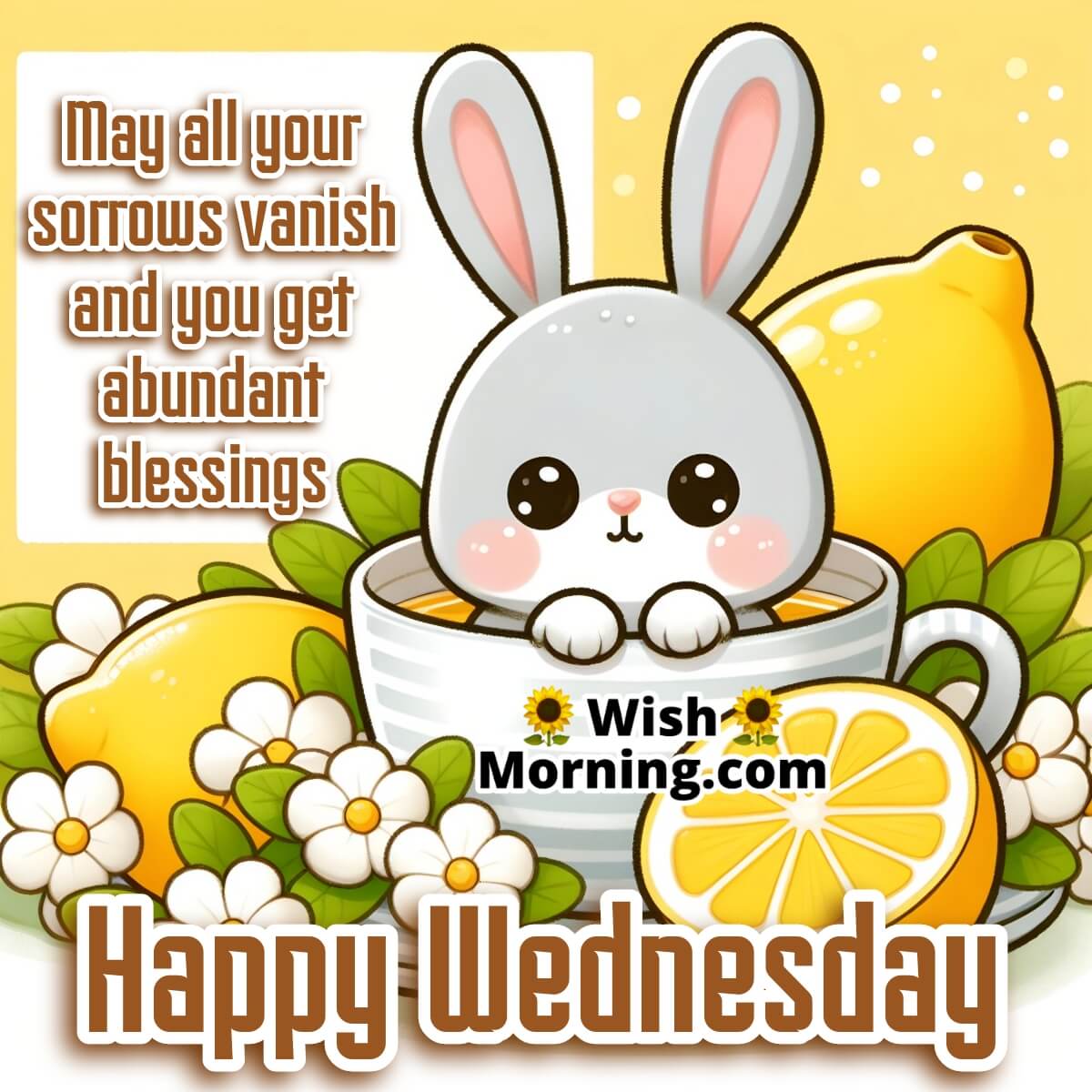 Happy Wednesday Blessing Card