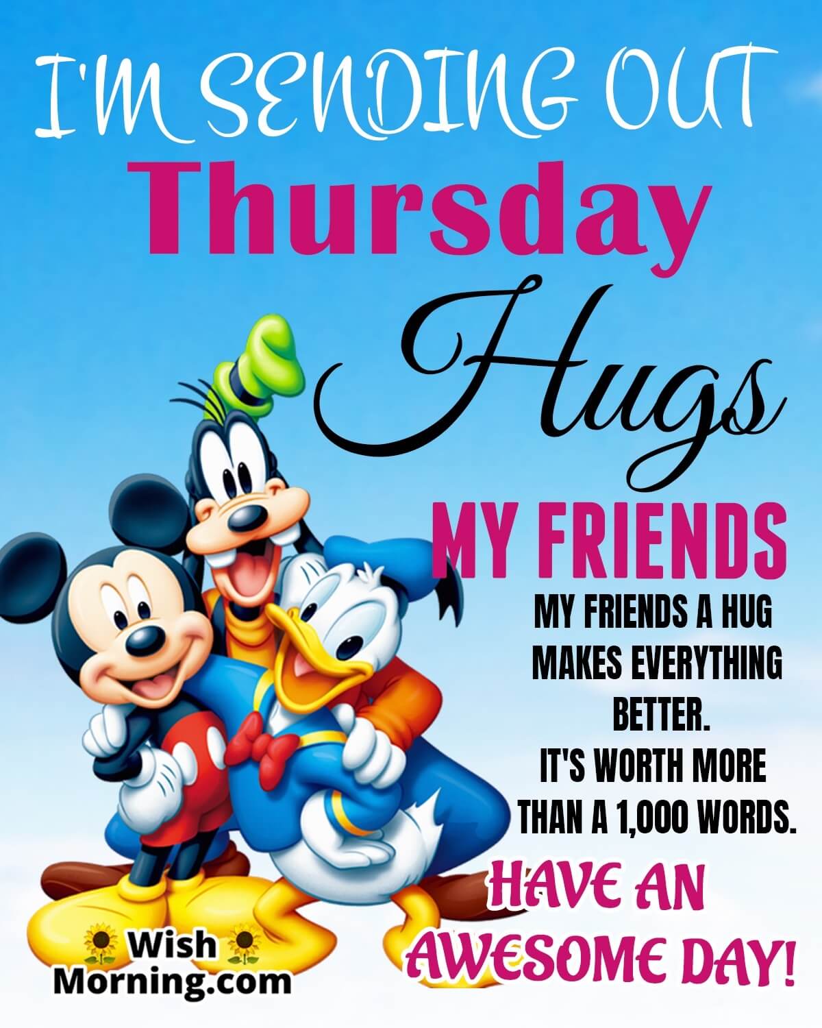 Thursday Hugs For Friends