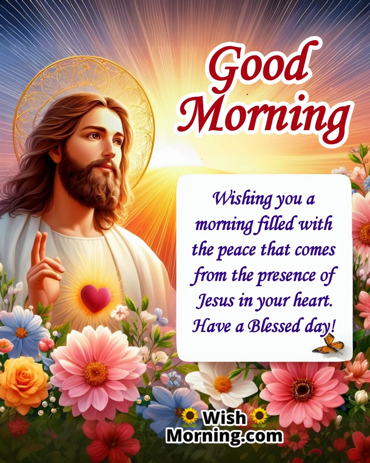 Good Morning Jesus Blessed Day