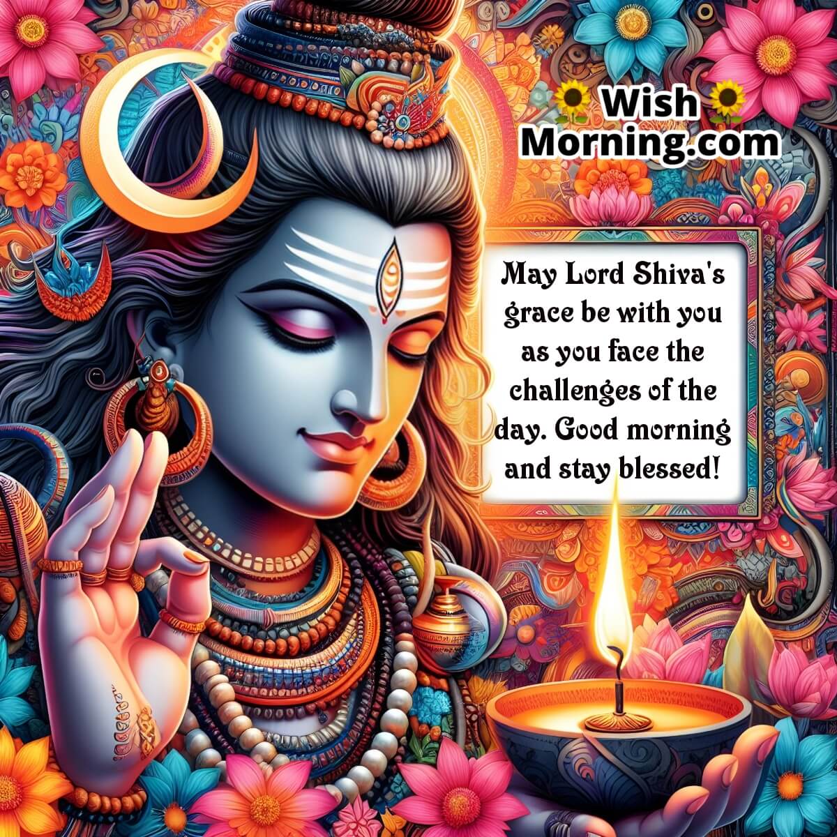 Good Morning Lord Shiva Blessed Day