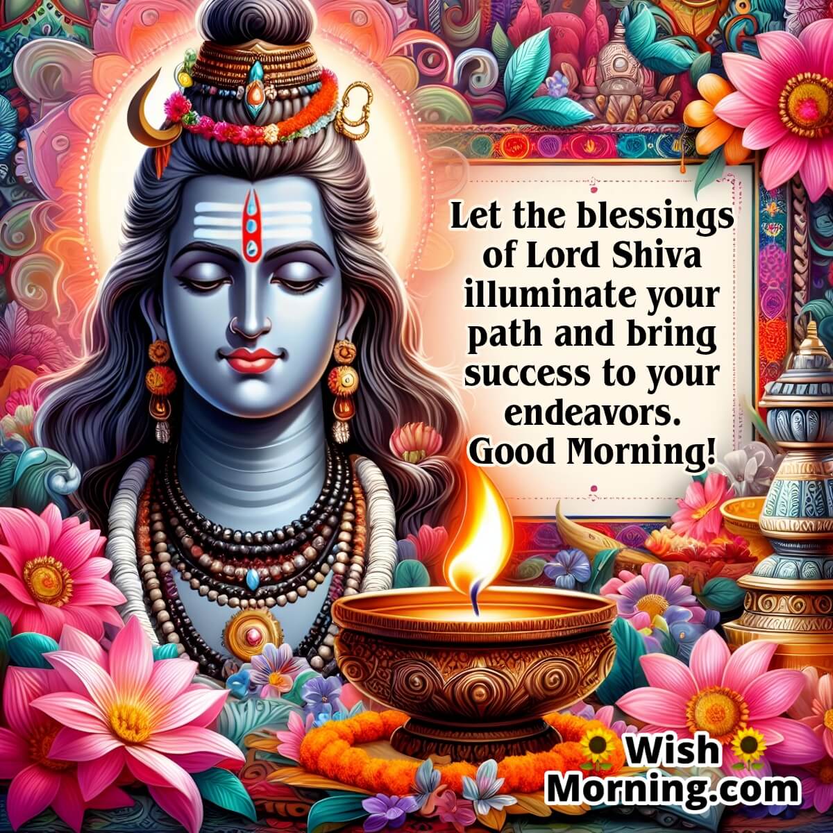 Good Morning Lord Shiva Wish (1)